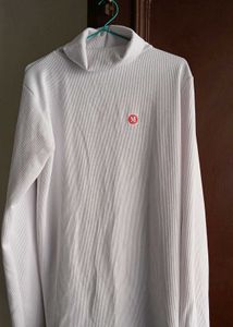 ✨White High-Neck–Soft, Elegant &amp; Winter-Perfect