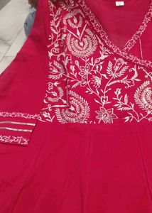 Magenta Beautiful Anarkali
