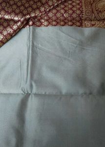 Silver Banarasi Saree