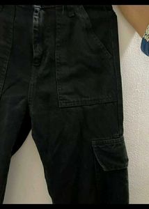 Black Cargo Pants