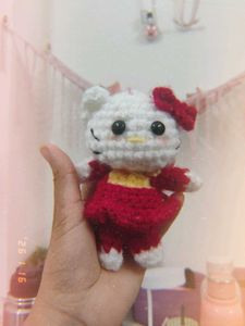 Hello Kitty Crochet Doll🎀