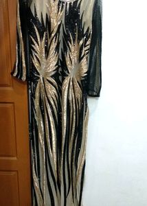 Heavy Sequenced Cocktail Dress.