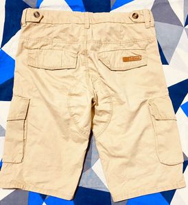Khaki Cargo Shorts