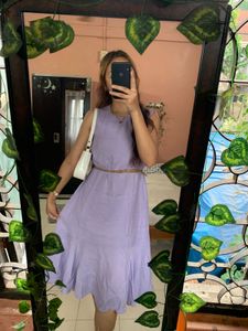 lavender Midi Dress