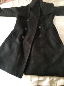 bLack long coat