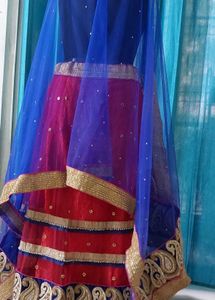 Red Lehenga Choli Set