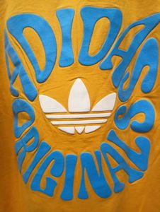 Adidas Originals Oversized, Rubber Printed T-shirt