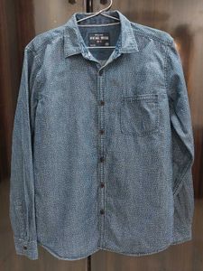 Vintage Indigo Denim Shirt