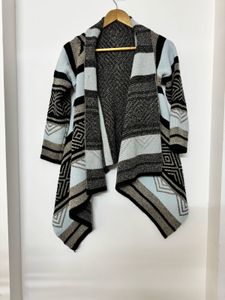 Patterned Knit Cardigan