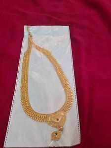 Long Heavy Gold Plated Necklace At Rs 380 Only