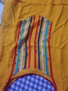 Cotton  Straight  Kurti With Affgani Pant