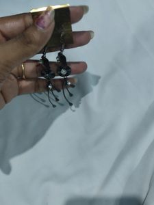Western Look Oxidised Earring