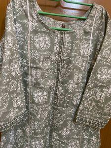 Lymio Grey Kurta Set