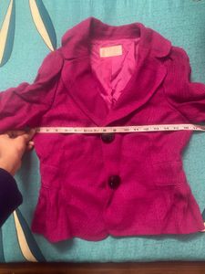 Stylish Magenta Coat