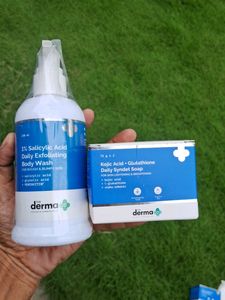 The Derma Co Combo Body Wash And Soap