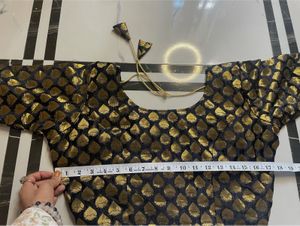 Black Or Golden Blouse