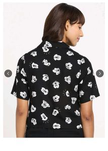 Mickey Mouse Print Top