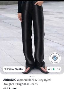 Black Strips Jeans(Women’s)