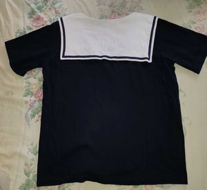 Navy Blue Japanese Shirt