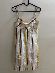 Tropical Stripe Dress