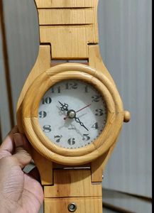 Wooden Watch Wall Clock