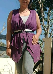 LILIA double Layered Shrug For Female (M To L)