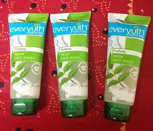 Everyuth Neem Face Wash Pack of 3