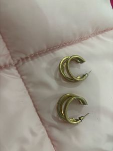 Gold Hoop Earrings