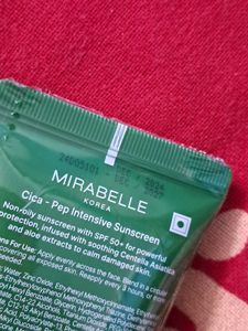 Mirabelle Cica-Pep Intensive Sunscreen