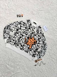 SHEIN Cute Cat Print SWEATSHIRT