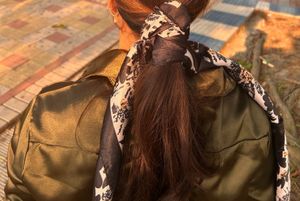 Olive Green Button-Down Shirt