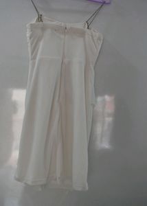 Partywear White Dress 😍🌷
