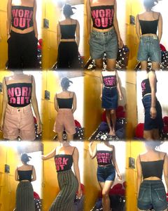 Denim /kargo/skirt Shorts 🩳