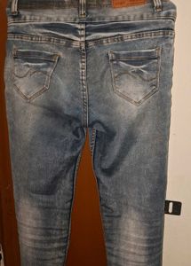 High Waisted Denim Jeans