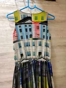 Printed Gown