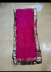 Elegant Dual-Tone Anarkali Gown