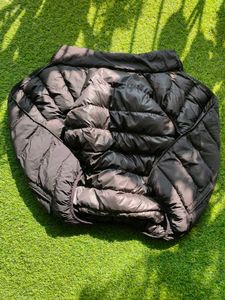 Black Half Bomber Jacket XXL or 44 size