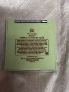 Pixi Glitter-y Eye Quad in Shade GoldLava