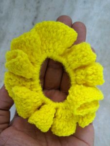 Yellow Bracelet Scrunchie