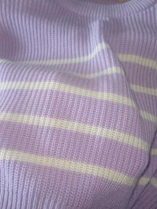 Striped Knit Sweater