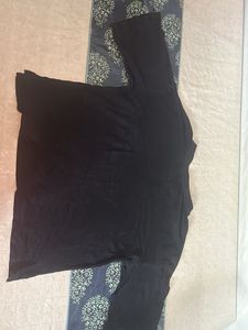 ONLY Women Black Floral Printed Pure Cotton Top