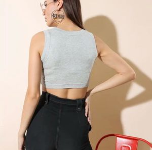 Graphic Crop Top
