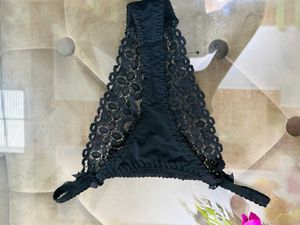 Black Colour Fancy Imported Bikni Bottom
