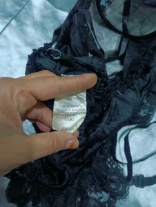 Black Lace Teddy Lingerie