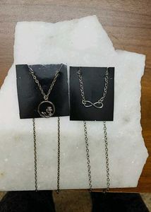 3 bracelets and 2 chains combo