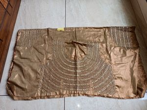 Embroidered Sari Blouse Piece