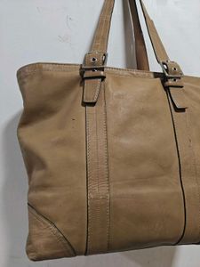 Vintage Coach Leather Tote Bag