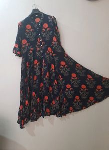 Long Gown Floral Print