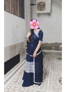 Navy Blue Navratri Special Dress💙🦋
