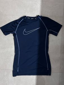 Rare blue Nike compression Tee